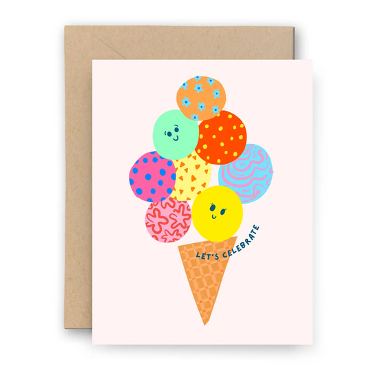 Let's Celebrate Card - Little Tomato