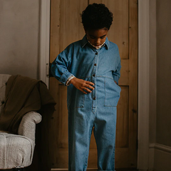 The Denim Boiler Suit - The Simple Folk