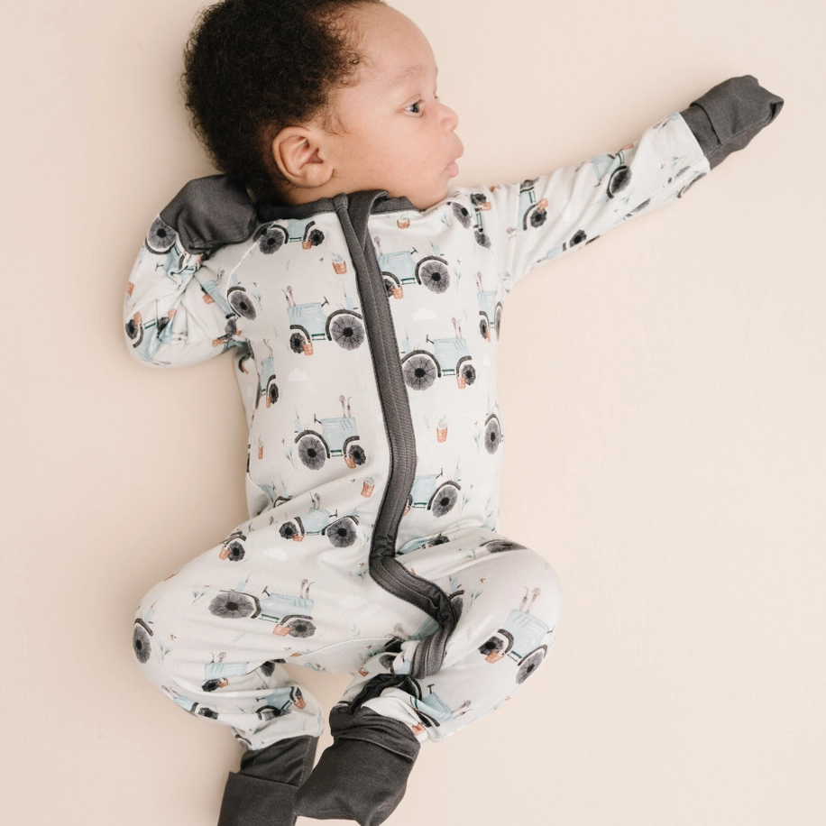 Blue Tractor Sleeper - Little One Shop