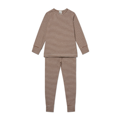 Chocolate Slim Jersey Set - Sleepy Doe