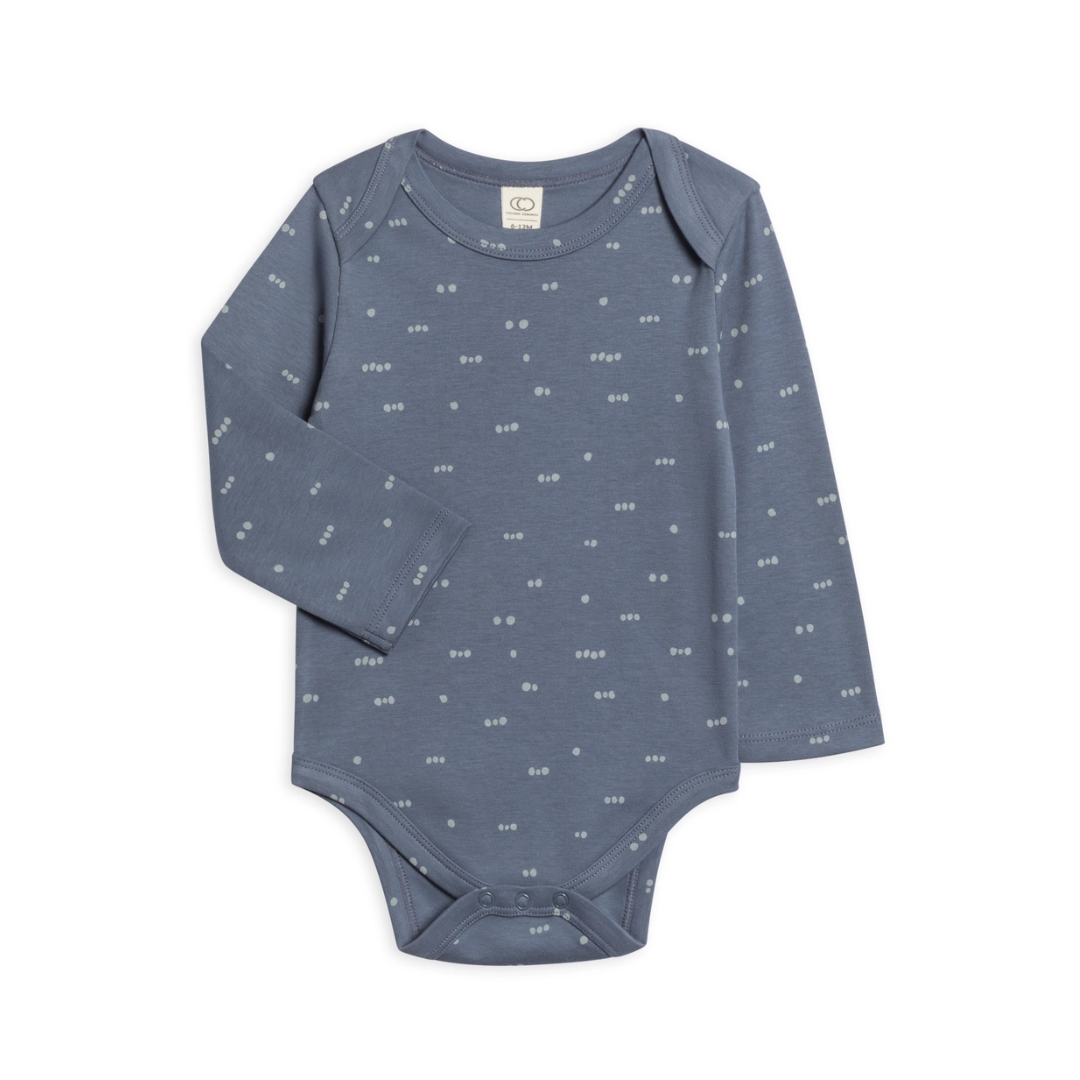 Denim & Mist Tridot River Bodysuit - Colored Organics