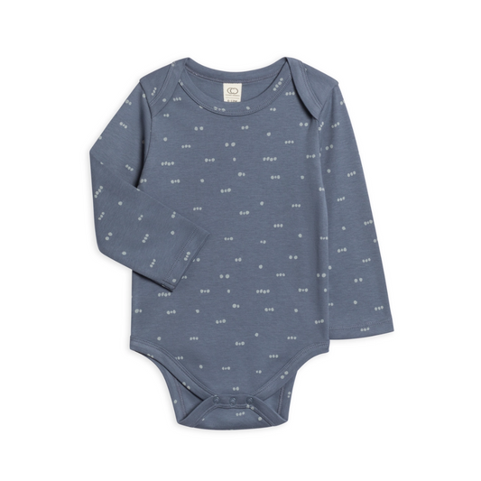 Denim & Mist Tridot River Bodysuit - Colored Organics