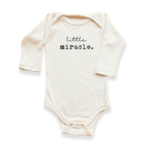Little Miracle Long Sleeve Bodysuit - Tenth & Pine