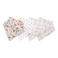 Natalie Bandana Bib Set (4 pack) - Copper Pearl