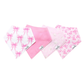 Bow My Gosh Bandana Bibs - Copper Pearl