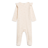 Loren Floral Addy Flutter Pointelle Romper - Kendi