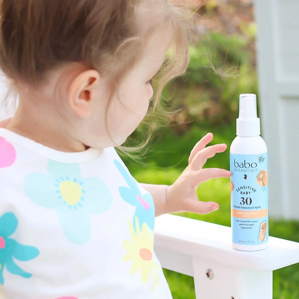 Sensitive Mineral Sunscreen Spray - Babo Botancials