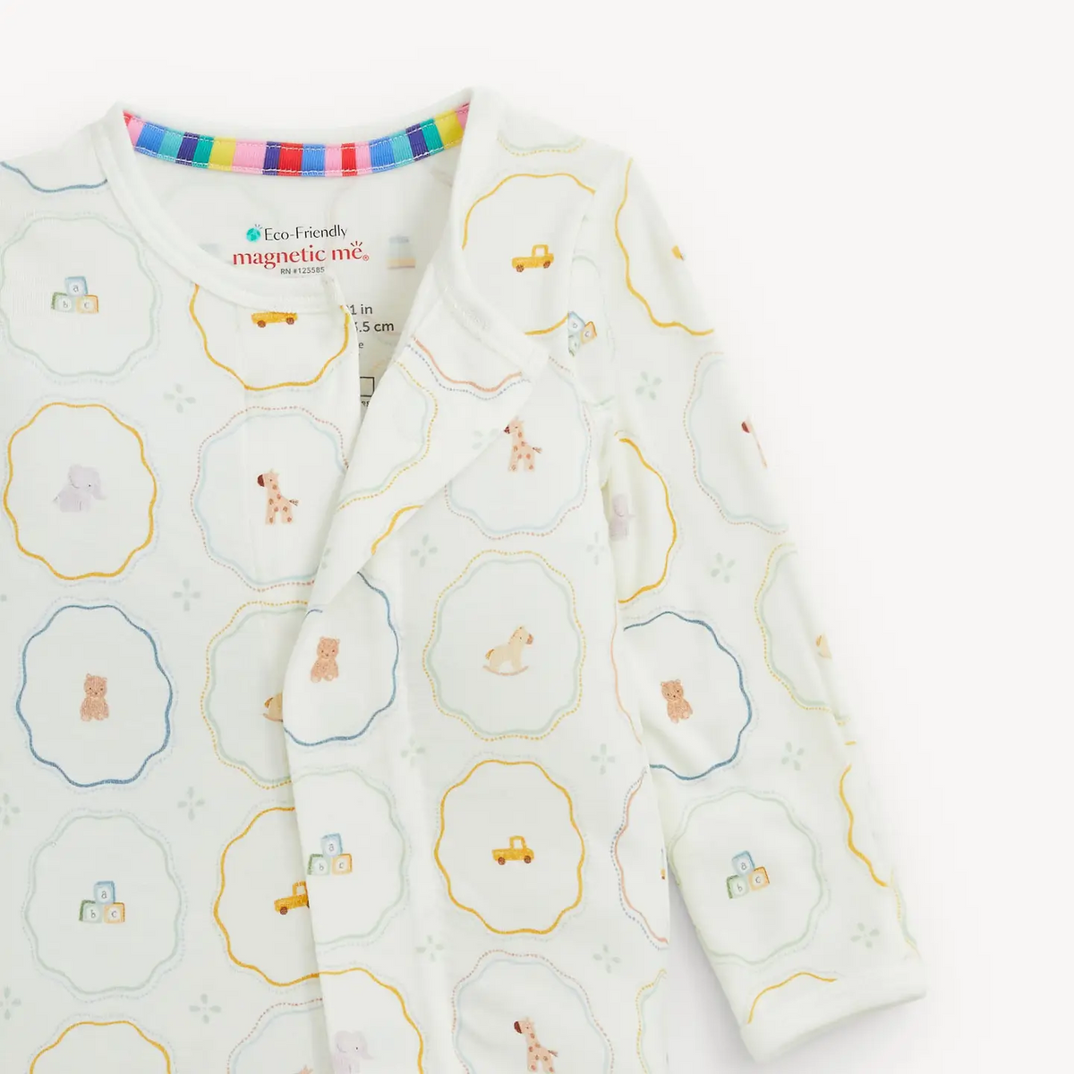 Cream Nursery Magic Footie - Magnetic Me
