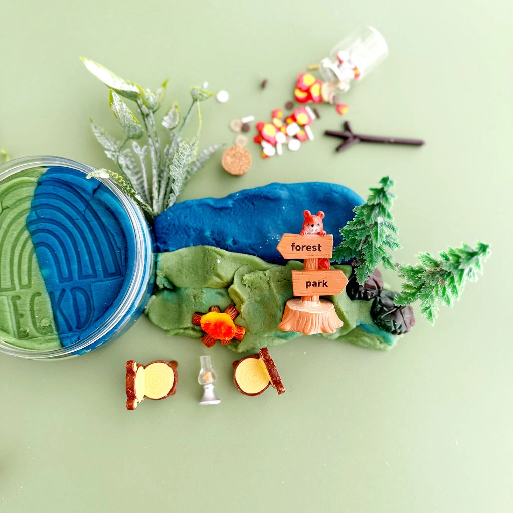 Camping Kiddough Kit - Earth Grown Kids Dough