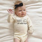 Hello I'm New Here Long Sleeve Bodysuit - Tenth & Pine