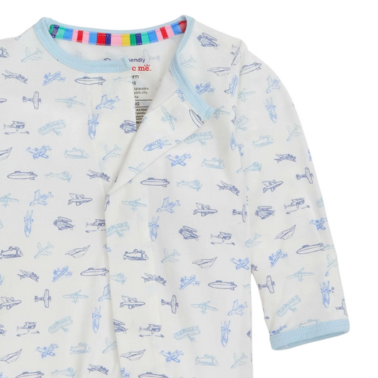 Airplanes Magnetic Footie - Magnetic Me