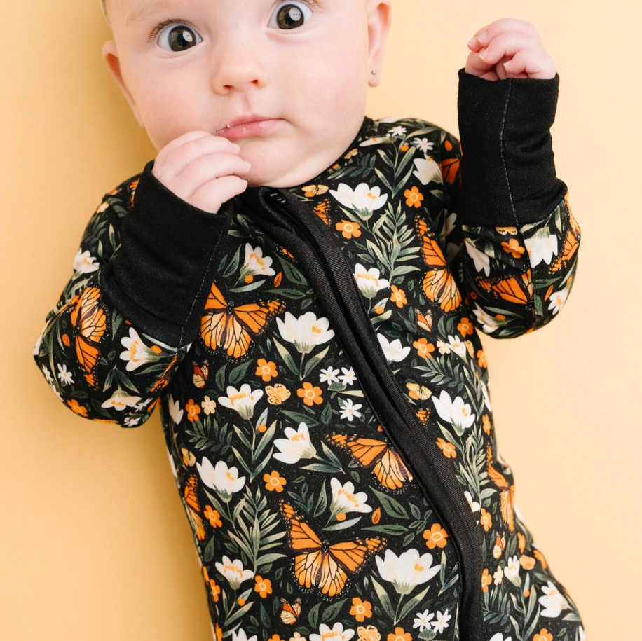 Monarch Floral Sleeper - Little One Shop