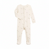 Bunny Peyton Footed Sleeper - Colored Organics