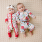 Santa Patchwork Romper - Lucky Panda Kids