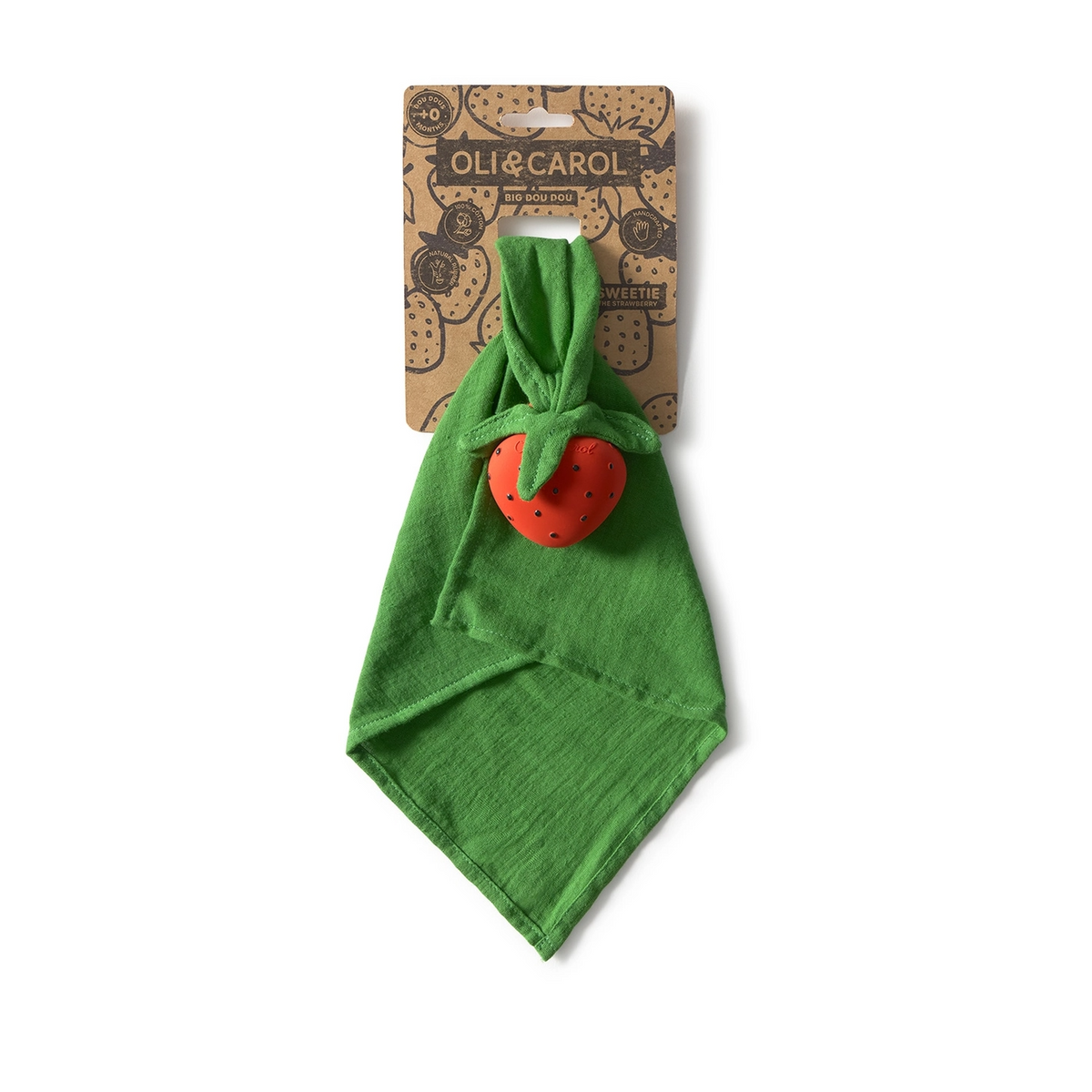 Sweetie the Strawberry Big Doudou - Oli & Carol