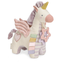 Unicorn Bitzy Bespoke Link & Love Activity Toy - Itzy Ritzy