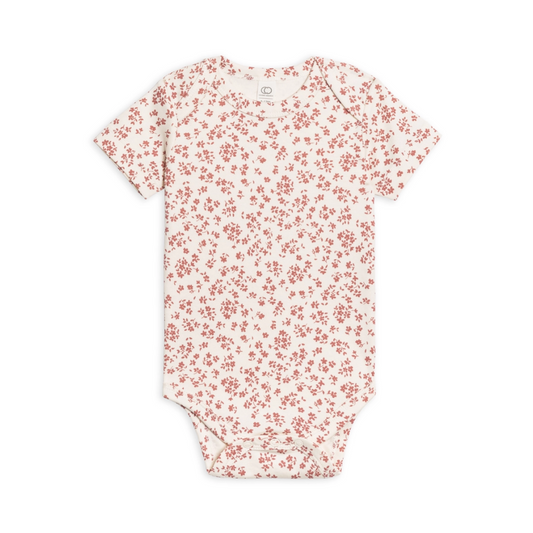 Berry Alma Floral Afton Bodysuit - Colored Organics