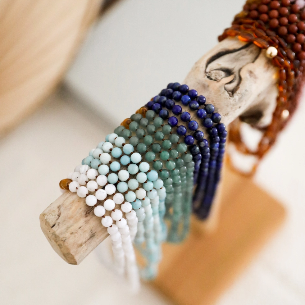 Pure Gemstone + Lapis Lazuli Necklace - CanyonLeaf