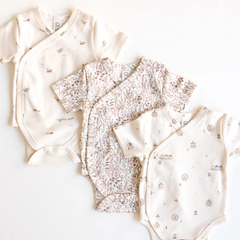 Mist Airplane Lark Kimono Bodysuit - Colored Organics