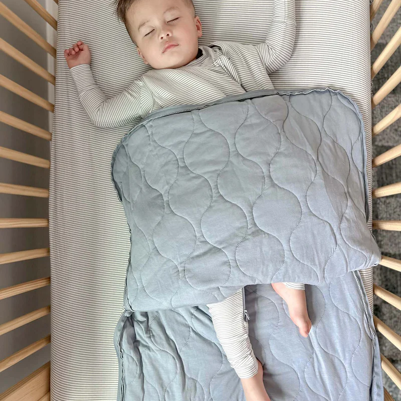 Blue Stripes 1.0 Tog Sleep Bag - Gunamuna