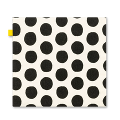 Black & White Dots Flip Snack Bag - Fluf