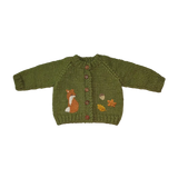 Fox Woodland Cardigan - The Blueberry Hill