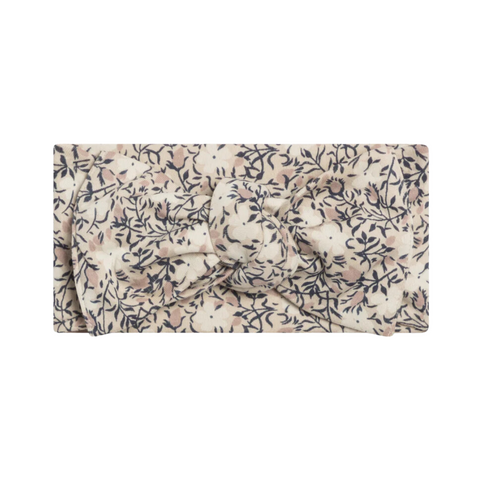 Verbena Floral Knot Bow Wrap - Colored Organics