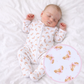 Petit Crossiant Zip Footie - Magnolia Baby