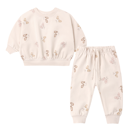 Mittens Sweatshirt & Pant Set - Quincy Mae
