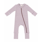 Violet Stripe Ribbed Romper - SIIX Collection