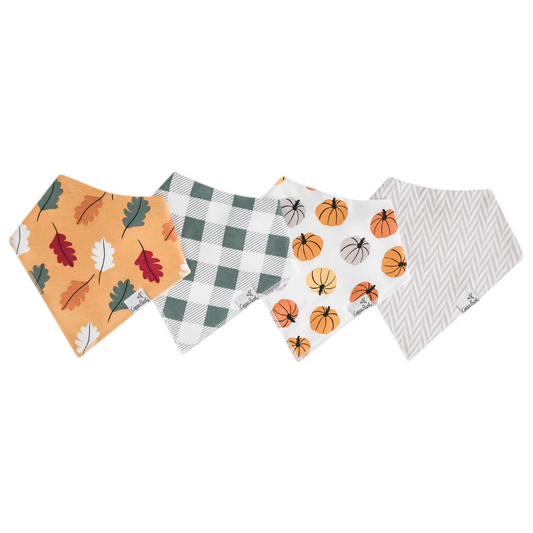 Karver Bandana Bib Set (4 pack) - Copper Pearl