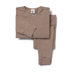 Chocolate Slim Jersey Set - Sleepy Doe