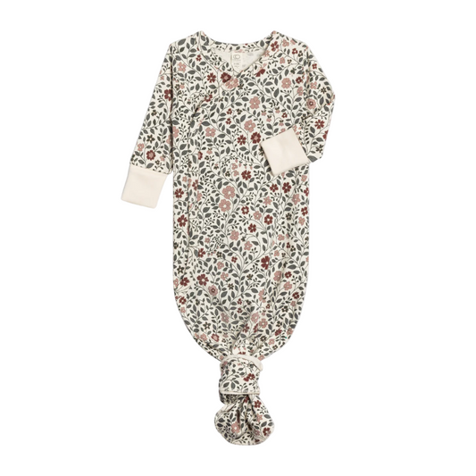 Daphne Floral Indy Kimono Gown - Colored Organics
