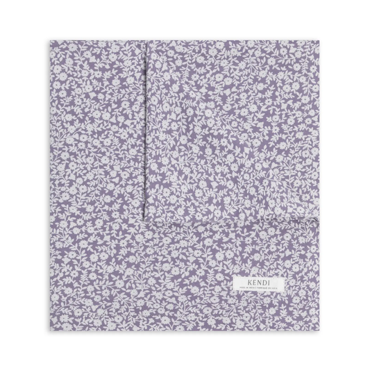 Gwen Floral Swaddle Blanket - Colored Organics