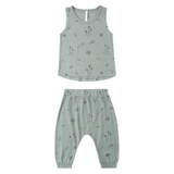 Coastal Tank + Slouch Pant Set - Rylee & Cru