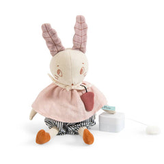 Lune The Rabbit Musical Toy - Moulin Roty