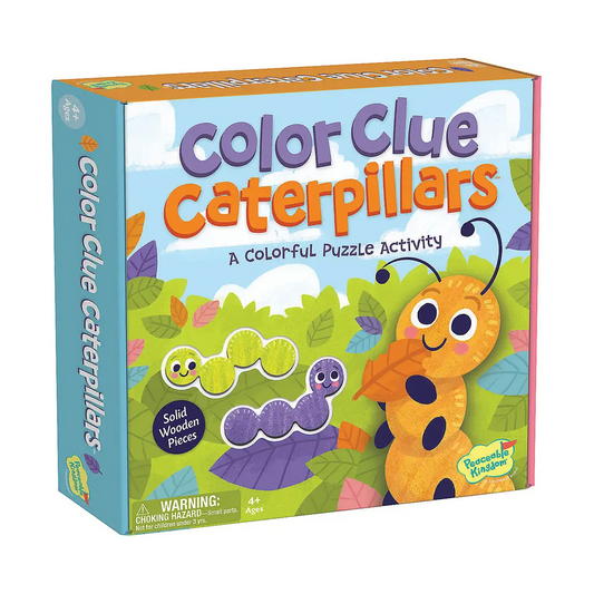 Color Clue Caterpillars Game - Peaceable Kingdom