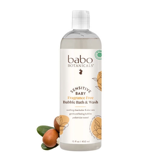 Sensitive Baby Bubble Bath & Wash - Babo Botanicals