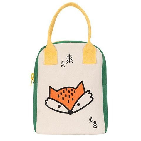 Fox Zipper Lunch Bag - Fluf