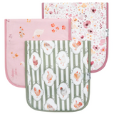 Gigi Burp Cloths - Copper Pearl