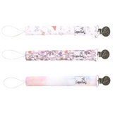 Flora Binky Clips - Copper Pearl