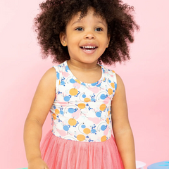 Clementine Fruit Tulle Dress - Bird & Bean