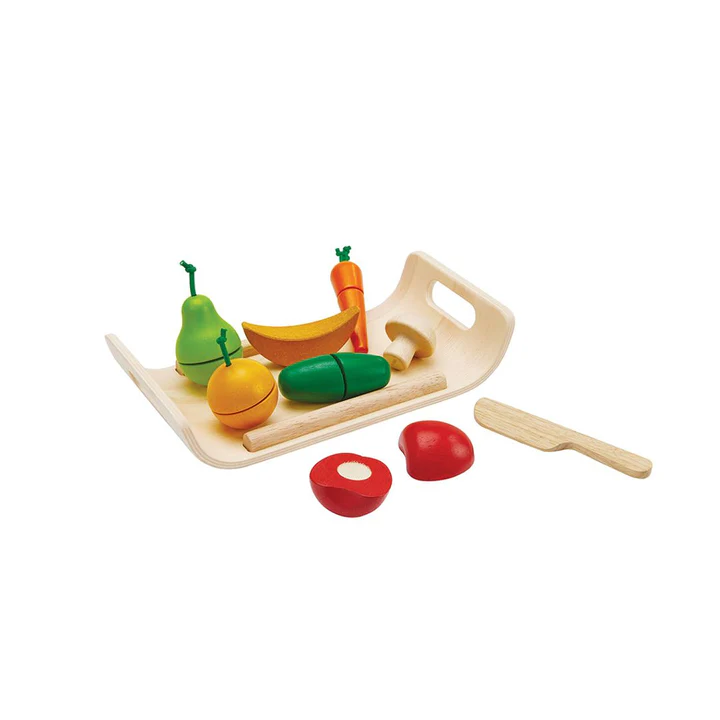 Assorted Fruit & Vegetable Set - Plan Toys