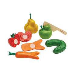 Wonky Fruit & Vegtables - Plan Toys