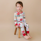 Christmas Patchwork Two Piece - Lucky Panda Kids