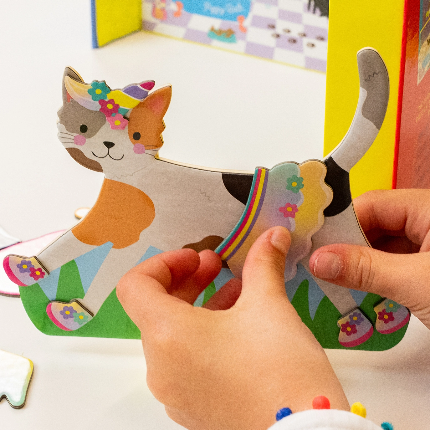 Pets Wooden Magnetic Dress Up - Floss and Rock