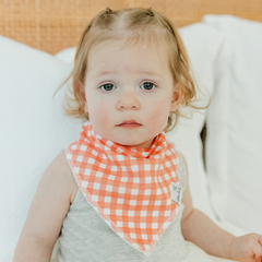 Goosie Bandana Bibs - Copper Pearl