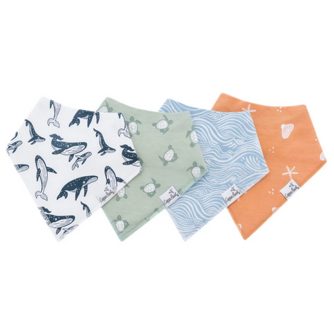 Cove Bandana Bibs - Copper Pearl