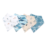 Artic Bandana Bib Set (4 pack) - Copper Pearl