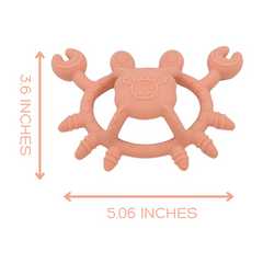 Silicone Crab Teether - Seedlings & Sprouts